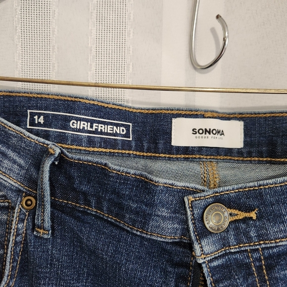 Sonoma Jeans Sonoma Girlfriend Jeans Size 4 Poshmark
